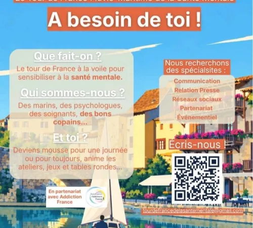 Tour de France fluvial et maritime de la santé mentale