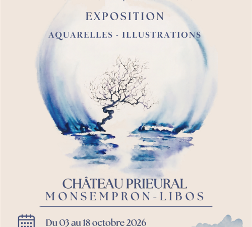Exposition d'aquarelle et d'illustrations par Christa Bolvin