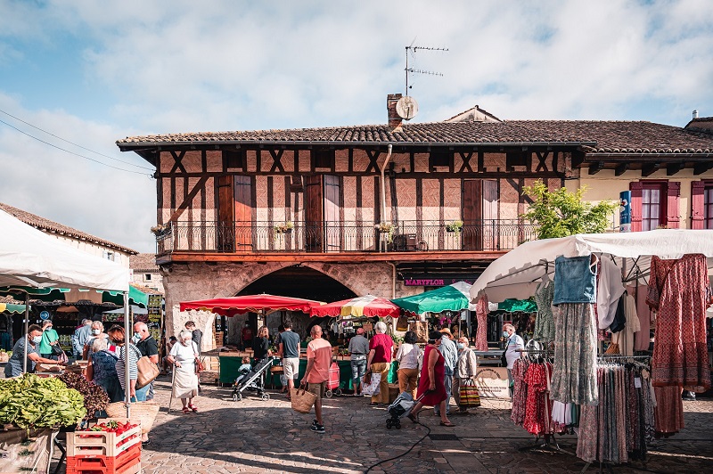 Marché traditionnel de Villeréal