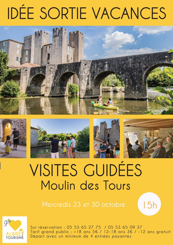 Visites guidées du Moulin des Tours pour les V ...