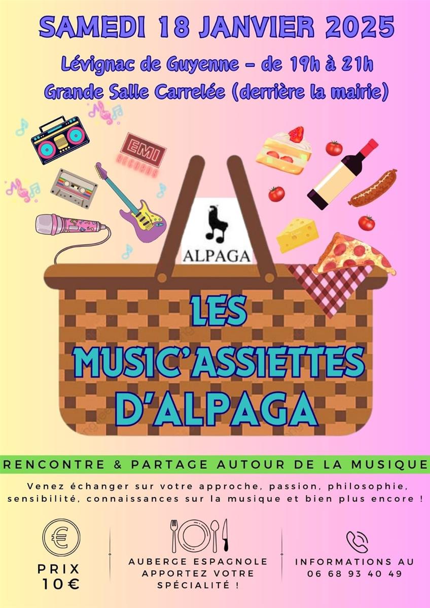 Les music'assiettes d'Alpaga