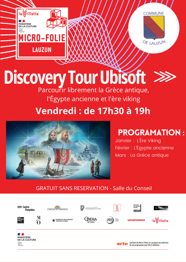 Micro-Folie : Discovery Tour Ubisoft