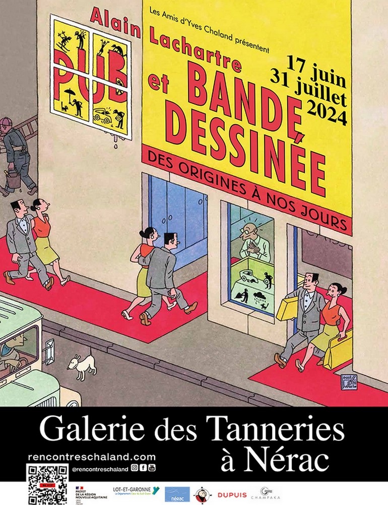 Exposition : Alain Lachartre Pub et Bande Dess ...