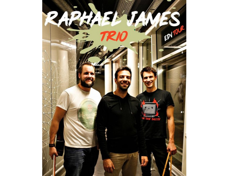 Concert gratuit : Raphaël James Trio