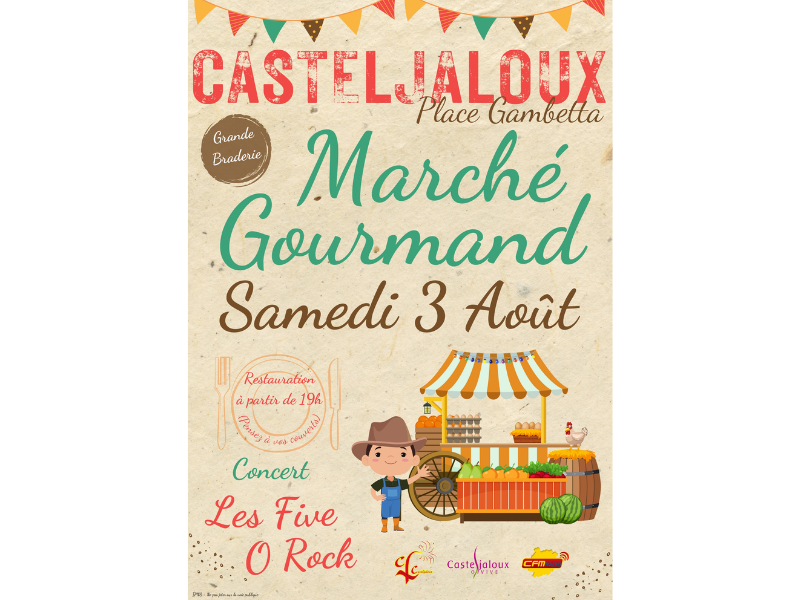 Marché gourmand de Casteljaloux