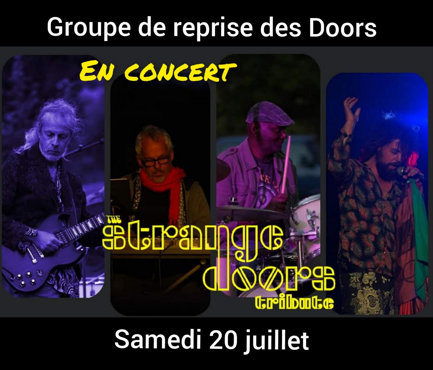 Concert repas avec The Strange Doors