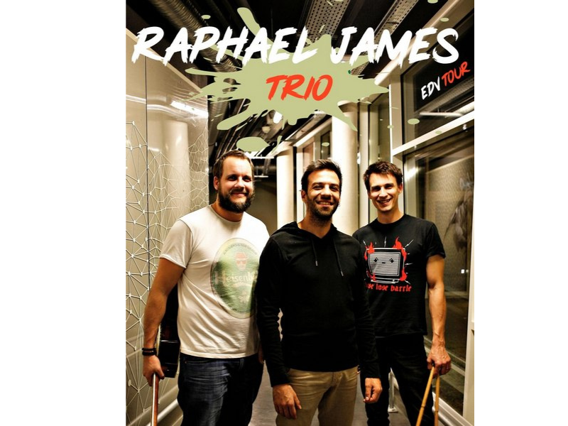 Concert gratuit : Raphaël James Trio