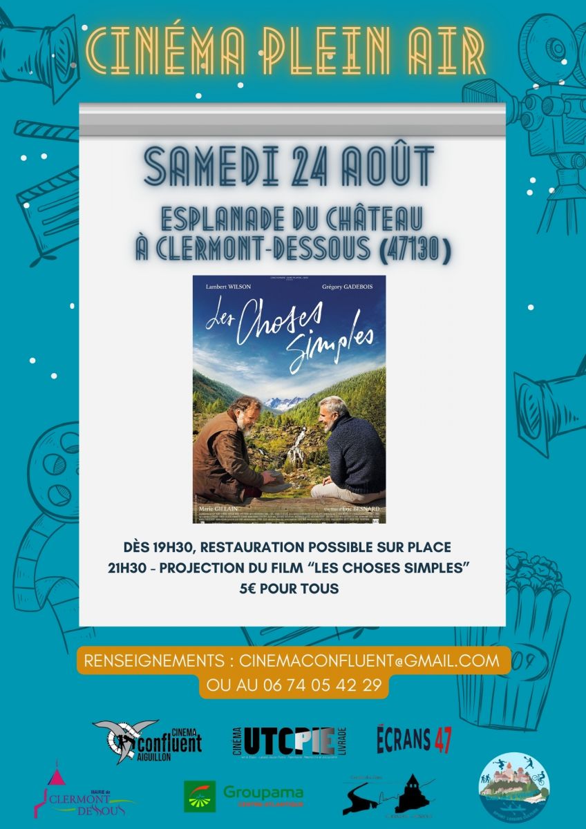 Soirée cinéma sur l'esplanade du château