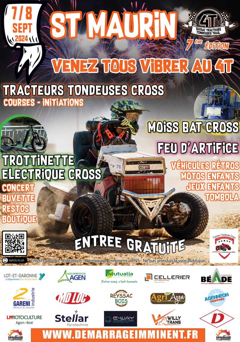 4T - "Tayrac Tracteurs Tondeuses Trail"