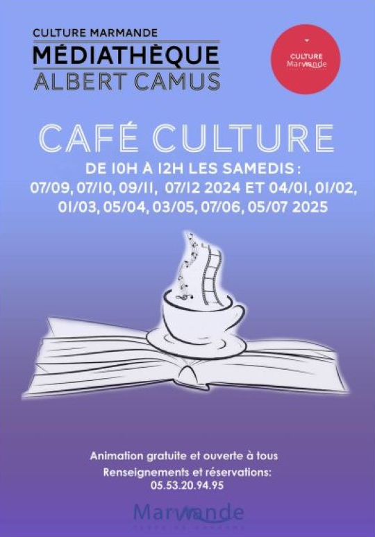 Café Culture à la Médiathèque