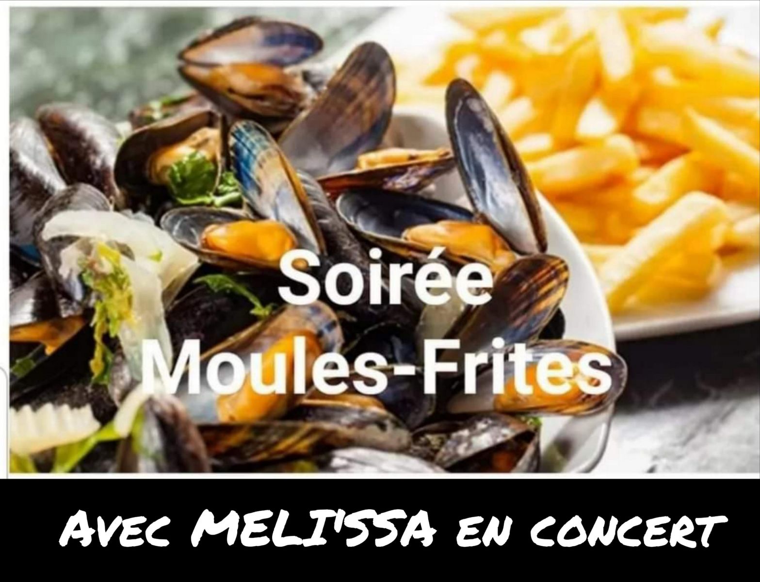 Soirée Moules-Frites avec concert