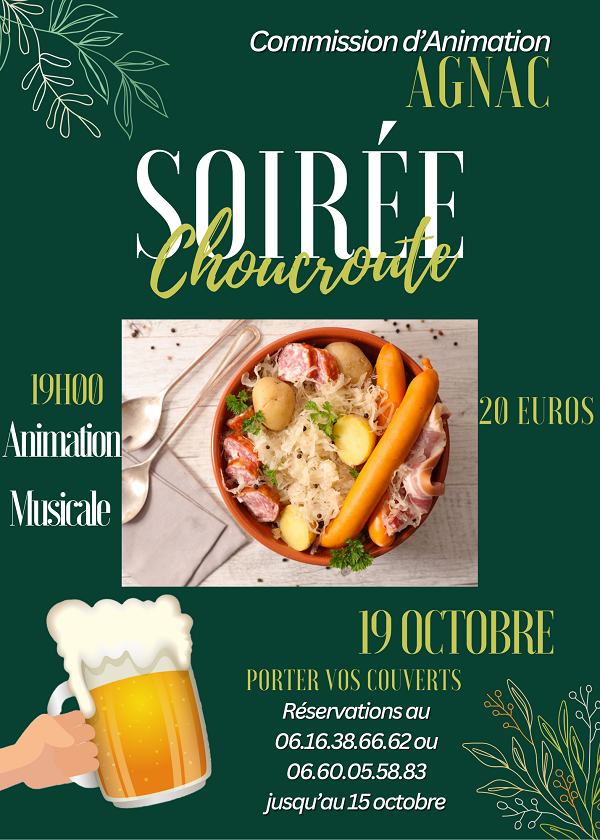 Soirée choucroute