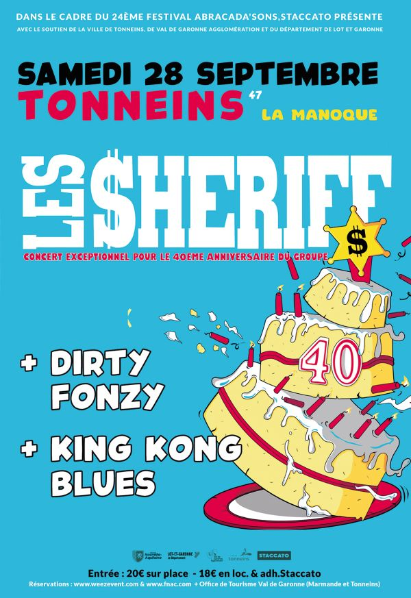 Festival Abracada'Sons #24 - LES SHERIFF + DIR ...