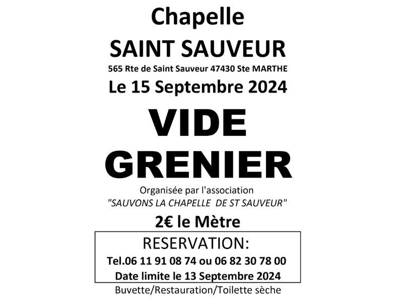 Vide grenier