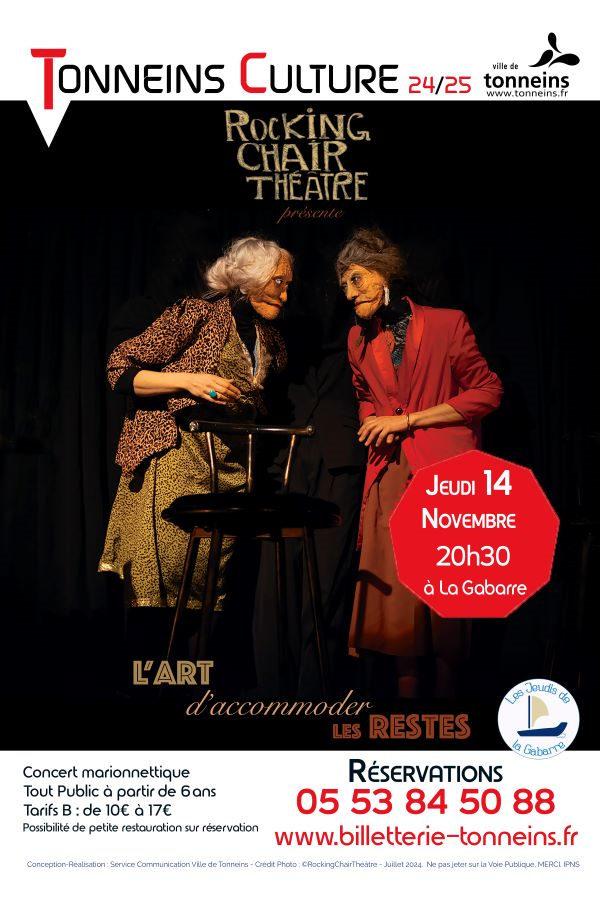 Les Jeudis de La Gabarre, Théâtre - Concert Ma ...