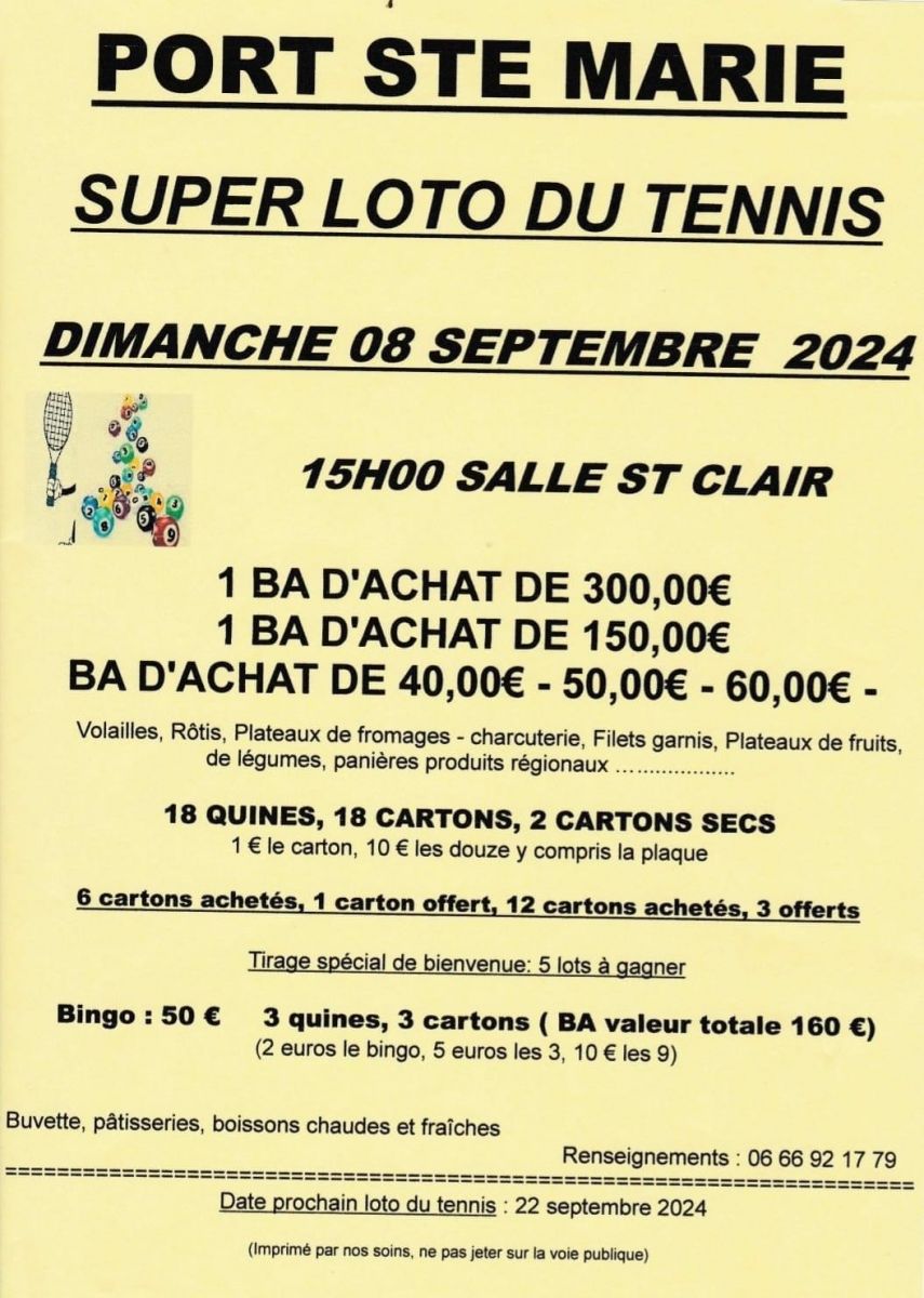 Loto tennis