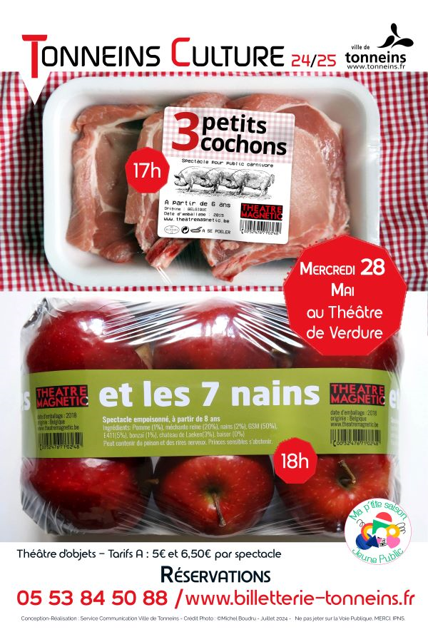 Théâtre d'objets -"3 Petits Cochons"