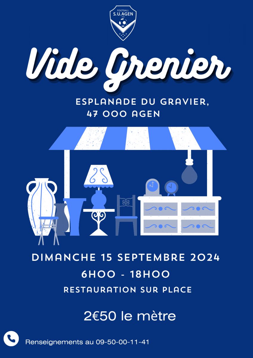 Vide-greniers esplanade du Gravier