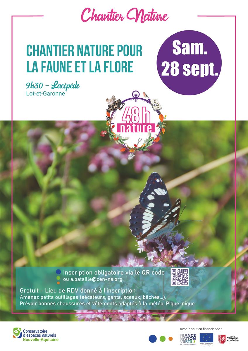 Chantier nature pour la faune et la flore