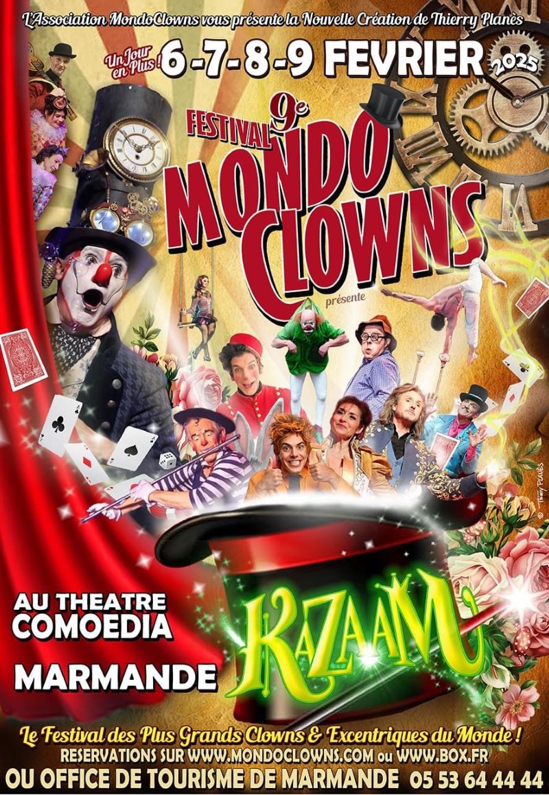 9ème Festival Mondoclowns "Kazaam"