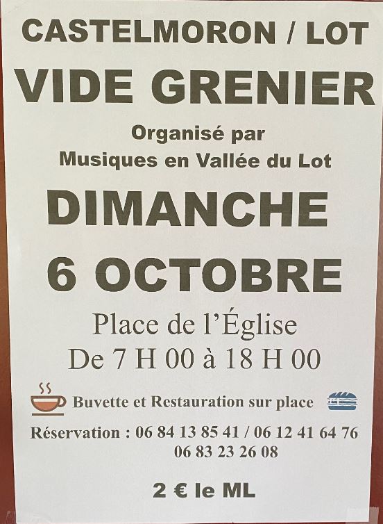 Vide-grenier des Folkloriades