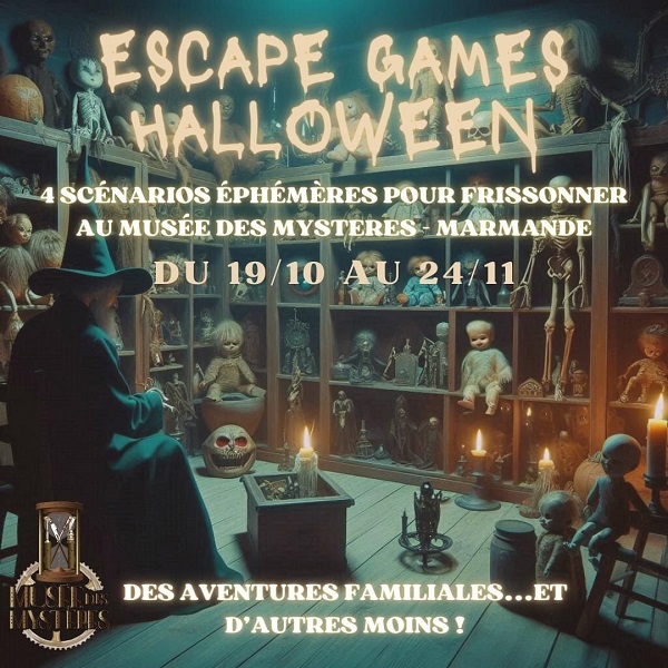 Escape Game Halloween au Musée des Mystères