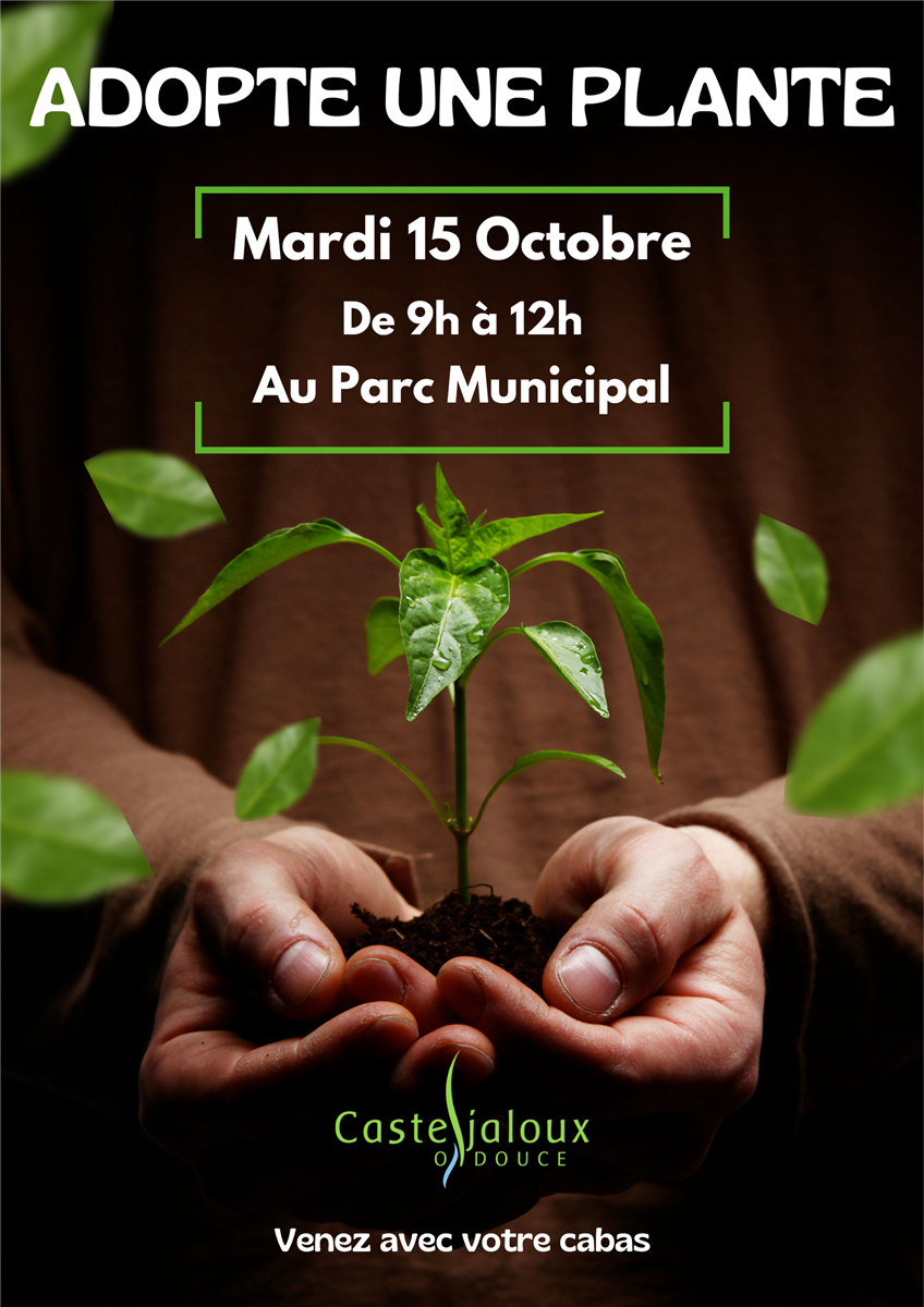 Adopte une plante