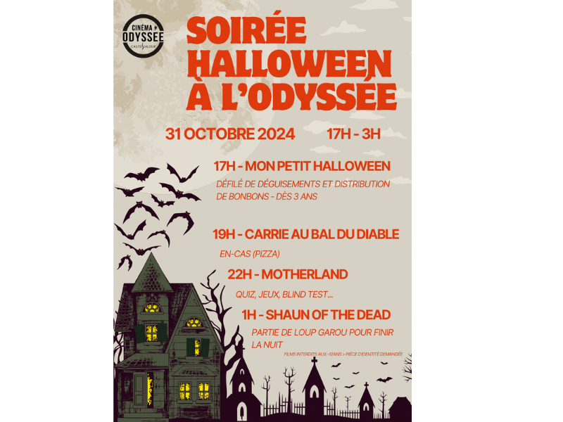 Soirée Halloween : Mon petit Halloween