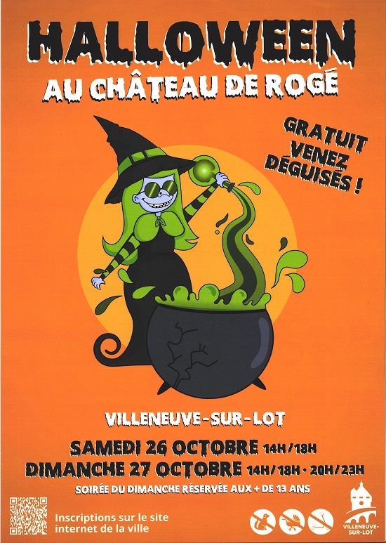 Halloween au château de Rogé