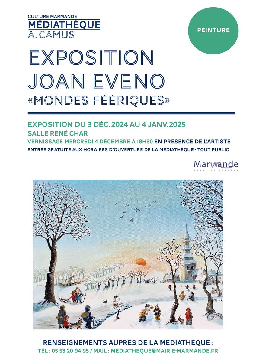 Exposition Joan Evano "Mondes Féeriques" - Méd ...