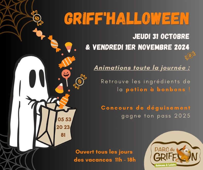 Griff'Halloween au Parc du Griffon