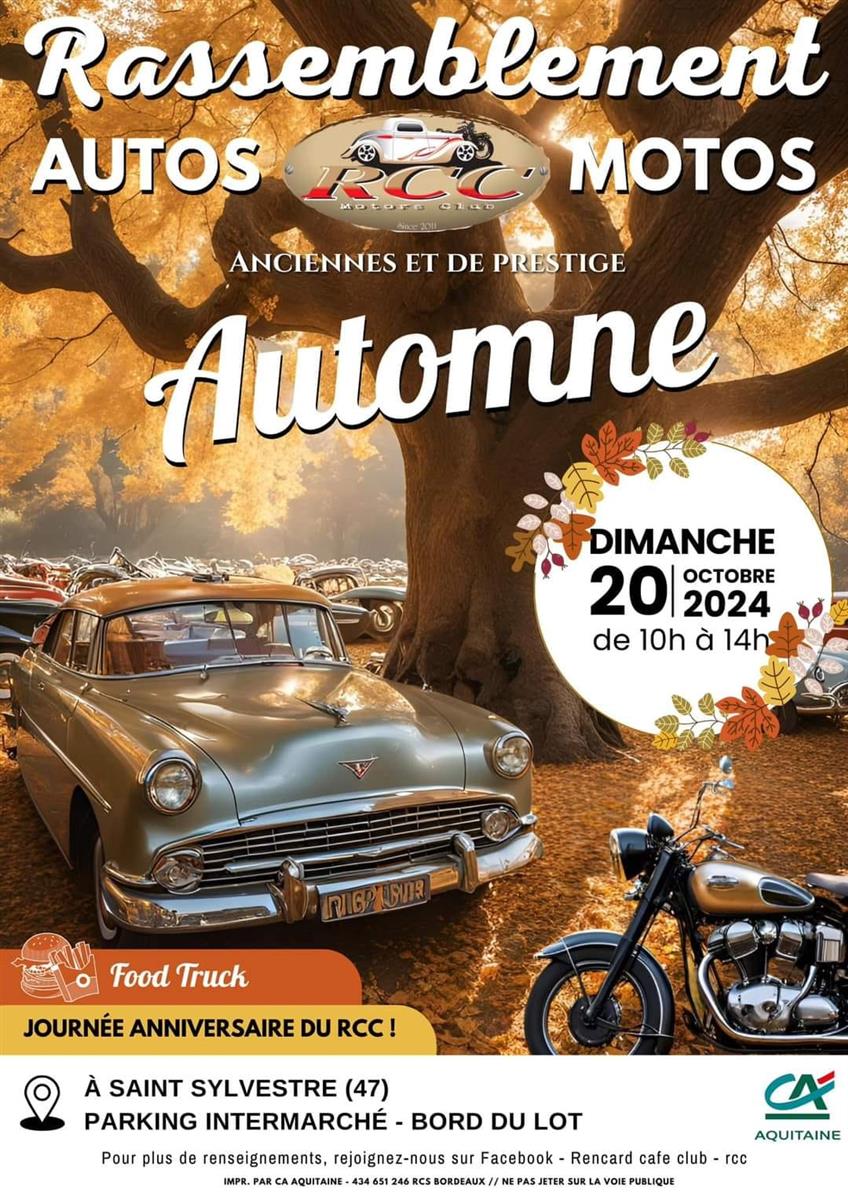 Rassemblement Autos Motos édition Automne