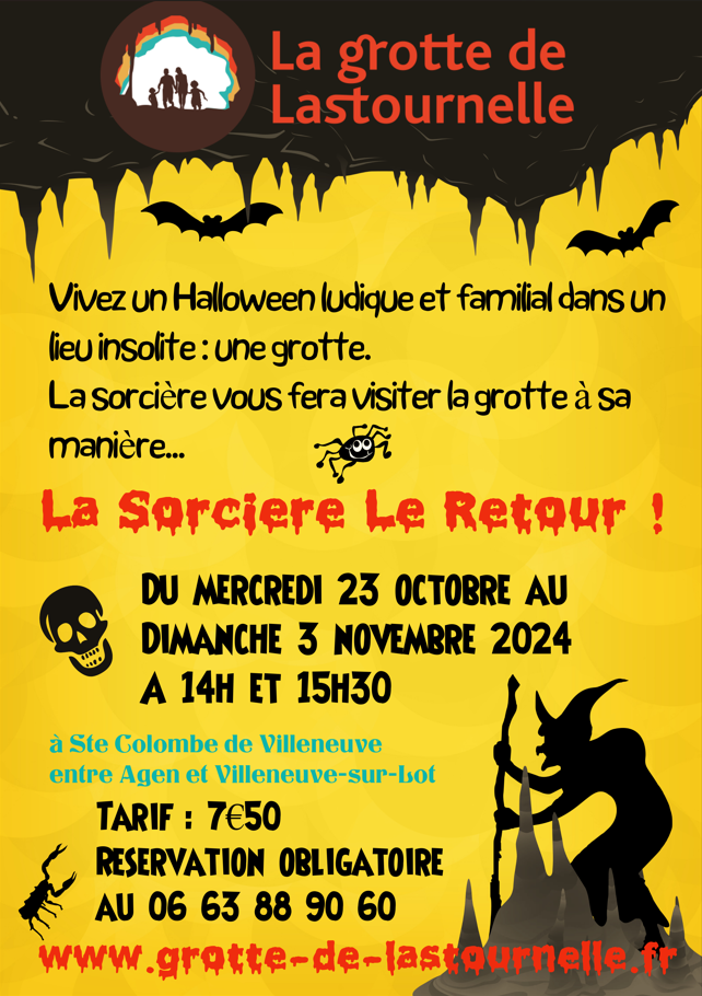 Halloween dans la grotte de Lastournelle