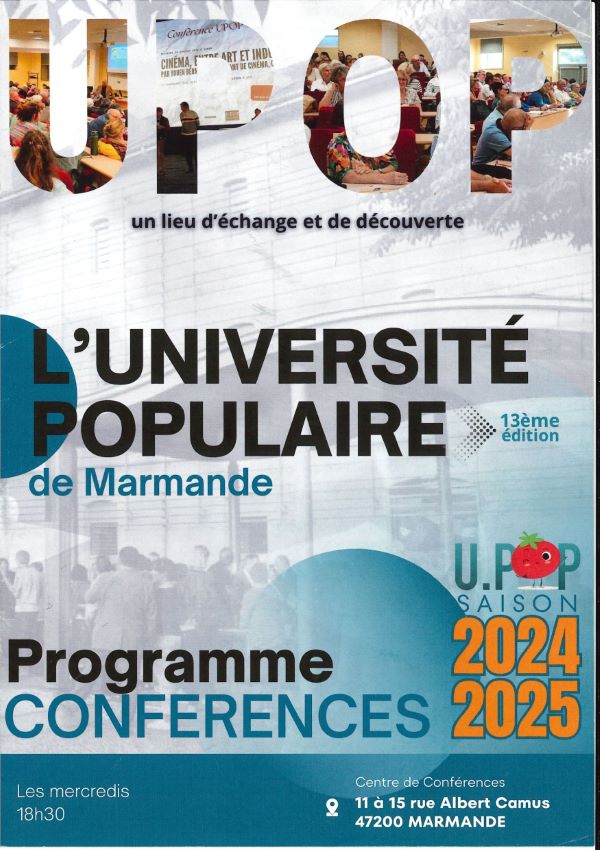 Conférence UPOP "Tous ensemble ! La démocratie ...