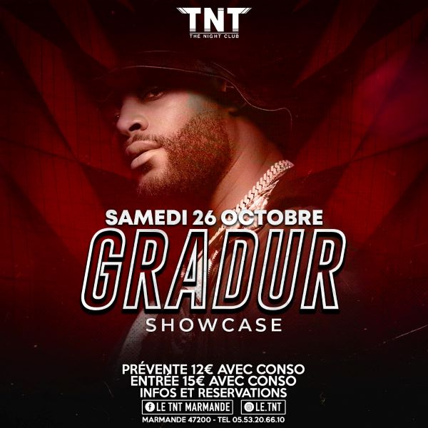 GRADUR en Showcase au TNT à Marmande