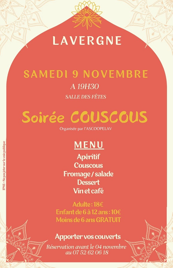 Soirée Couscous