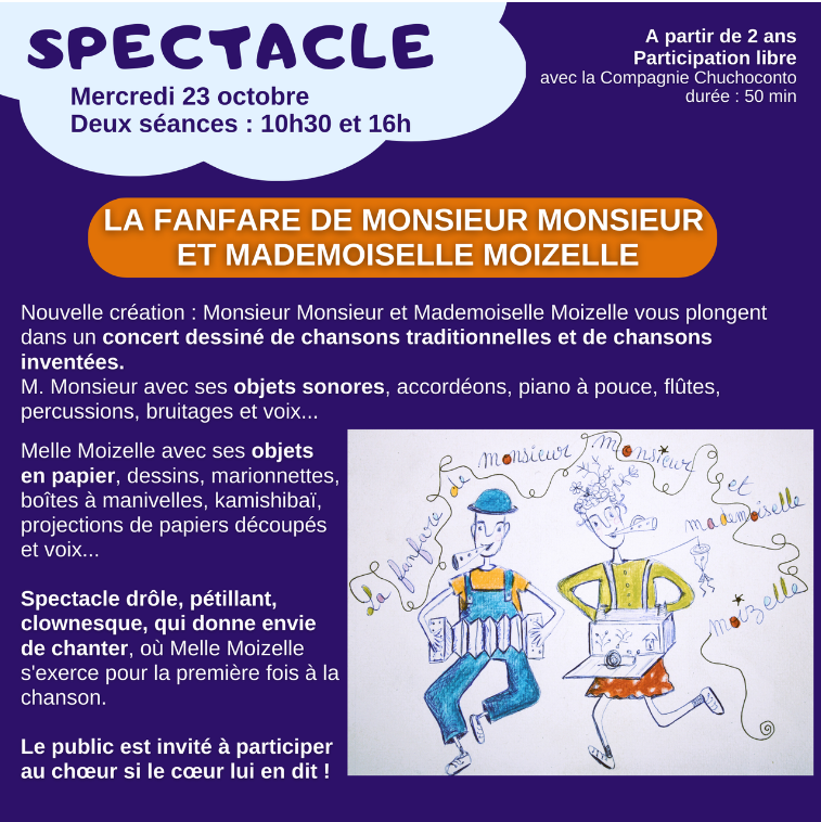 La fanfare de Monsieur Monsieur et Mademoisell ...