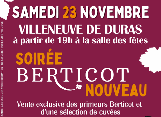 Soirée Berticot Nouveau