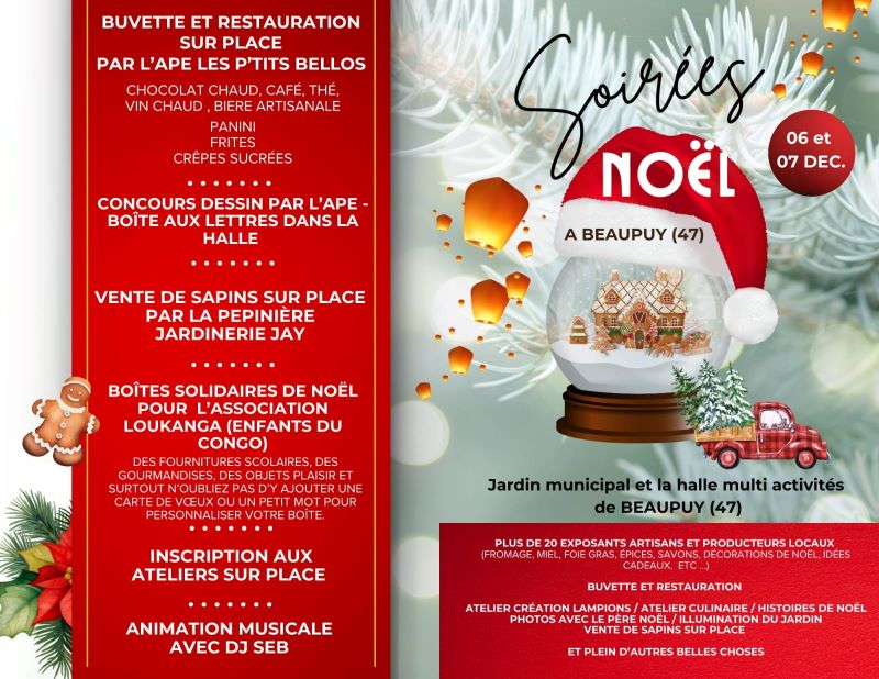 Soirées Noël à Beaupuy