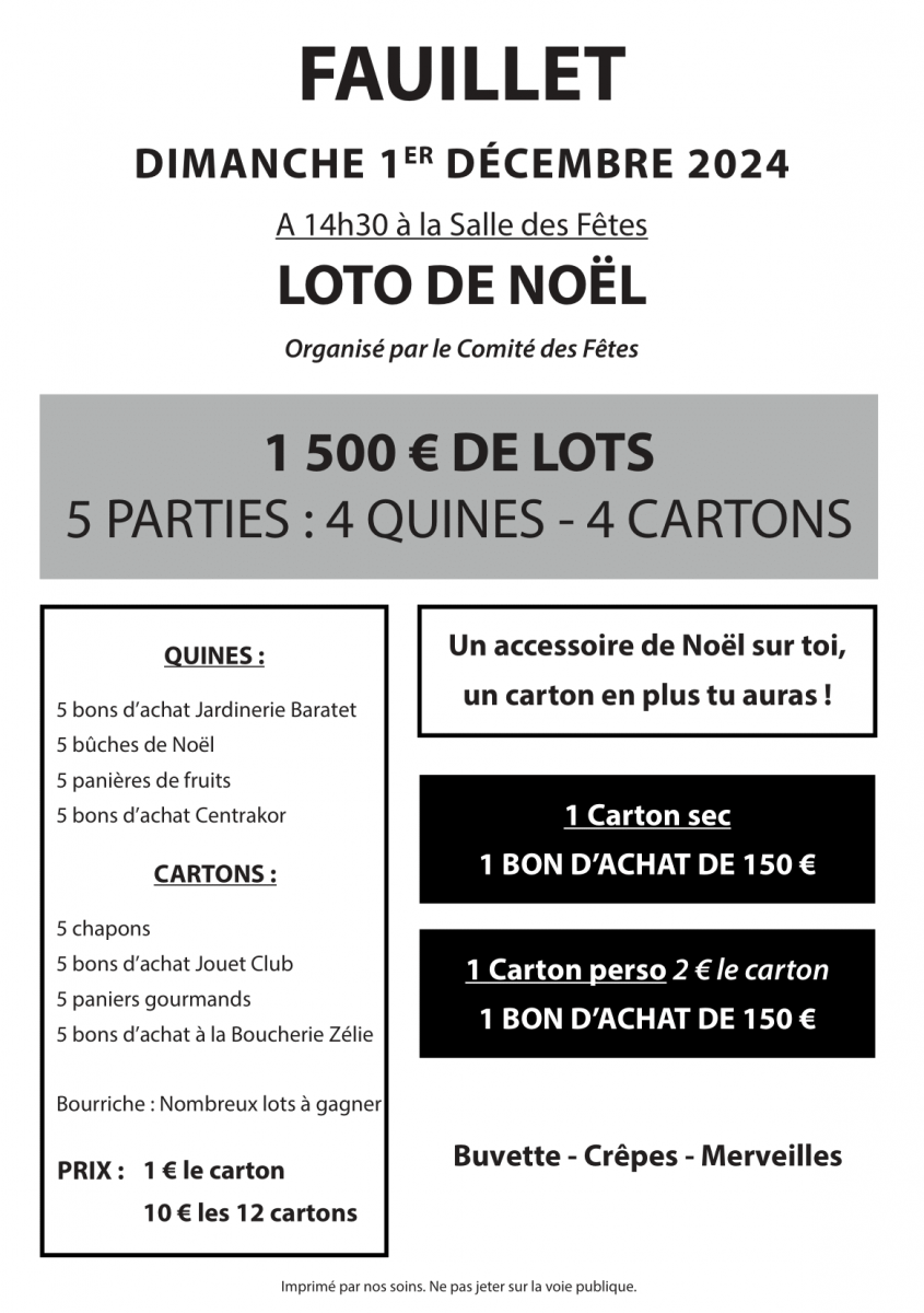 Loto de Noël