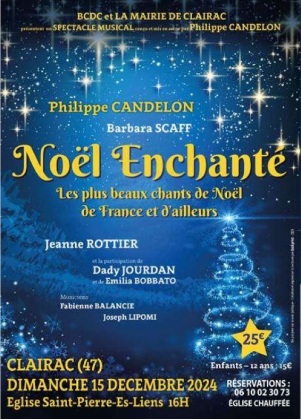 Spectacle Musical "Noël Enchanté"