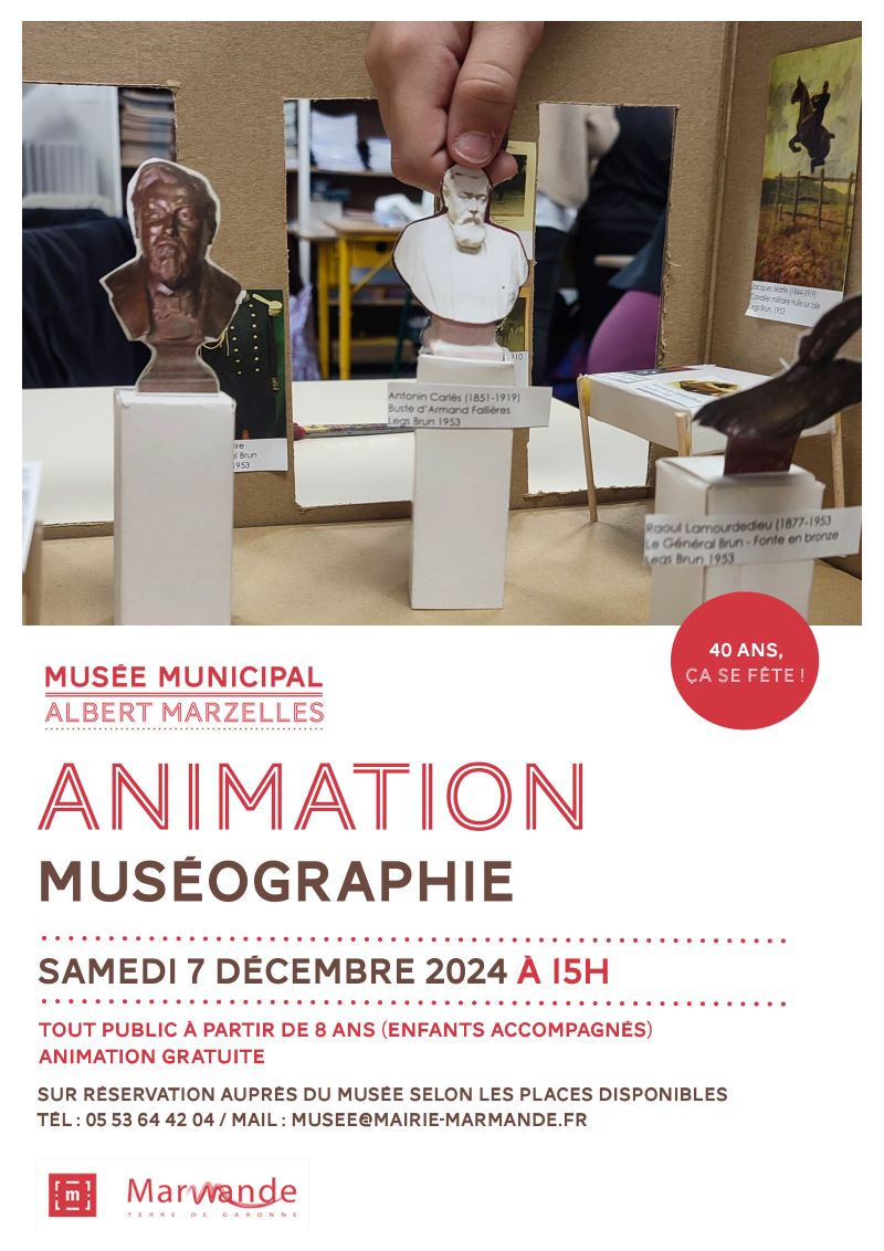 Animation - Muséographie