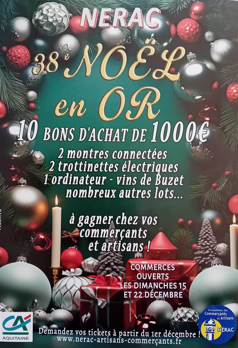 Noël en or à Nérac