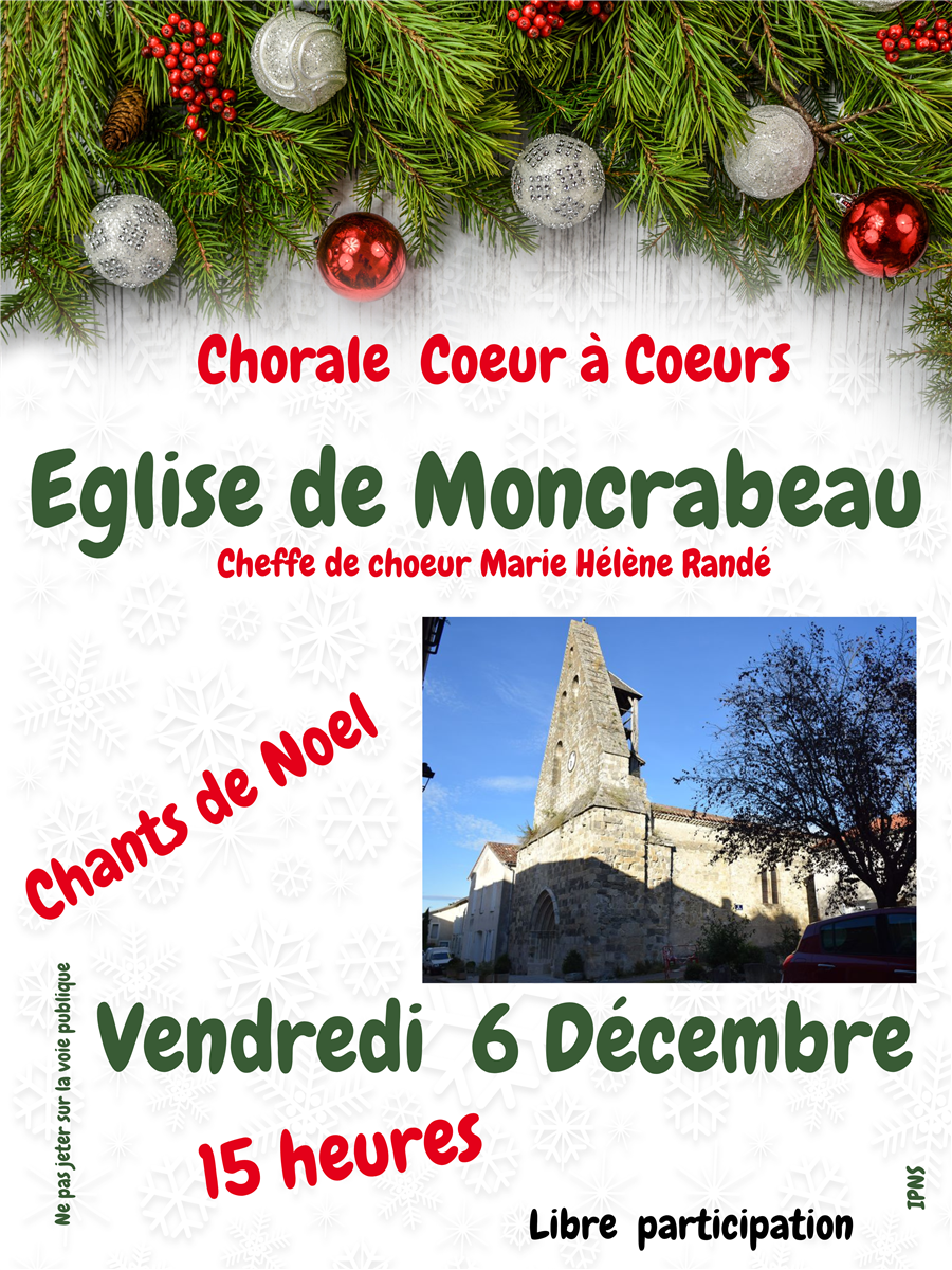 Concert : Chorale Coeur à Coeurs