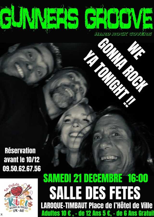 Concert solidaire - Gunners Groove