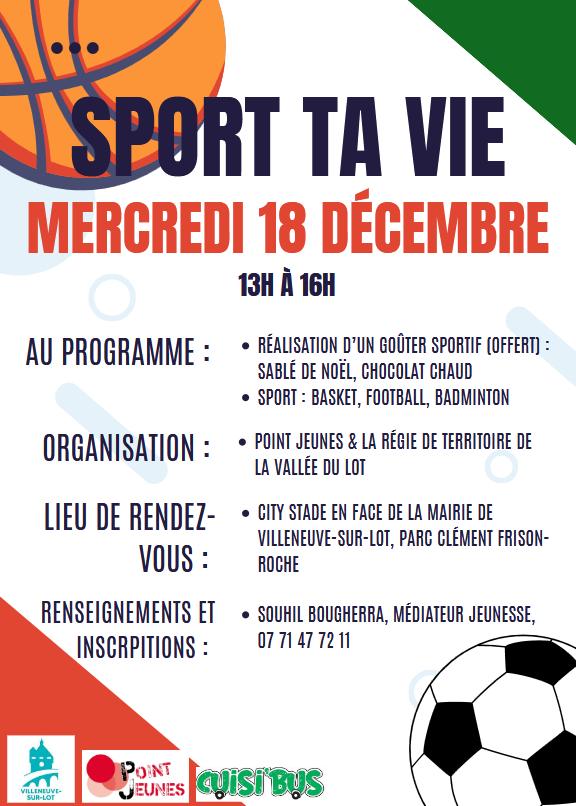 Sport ta vie