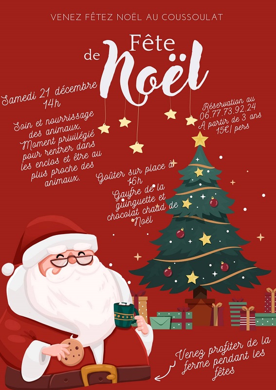 Venez fêter Noël au Coussoulat