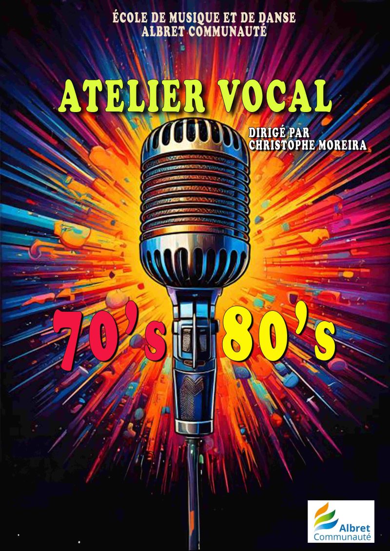 Atelier vocal 70's / 80's de l'école de musiqu ...