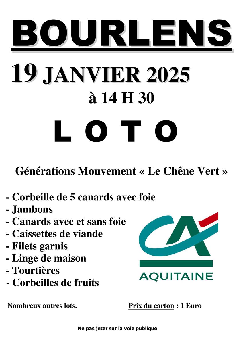 Loto Le Chêne Vert