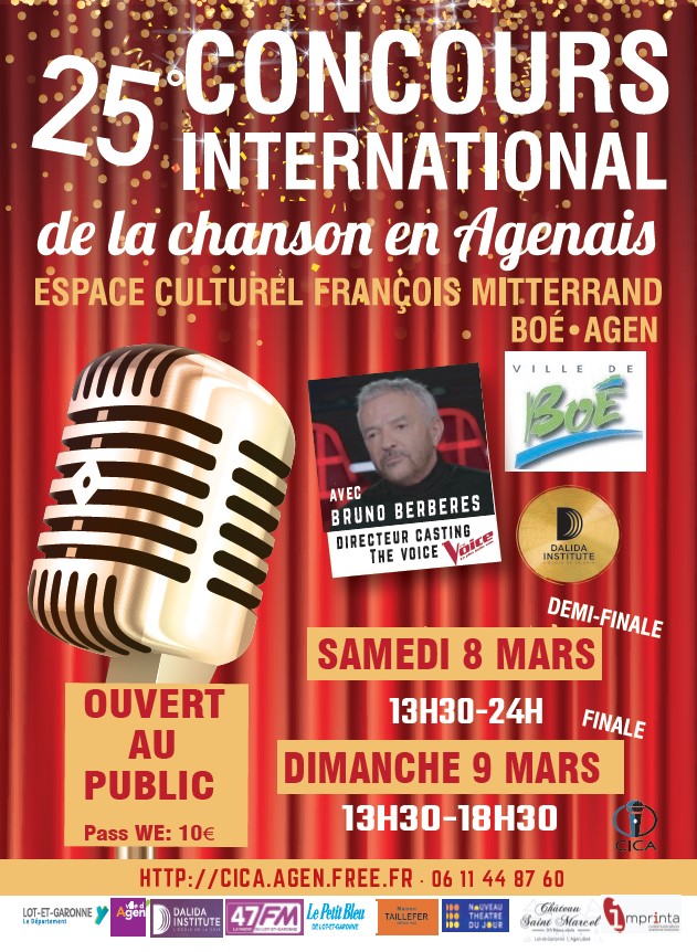 25ème concours international de la chanson en  ...